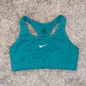 Nike Sportsbra size L Teal/Green